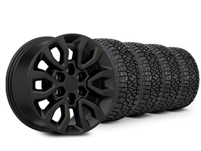 17x8.5 Raptor Style & 33in Kenda All-Terrain KLEVER A/T2 KR628 Tire Package (15-20 F-150)