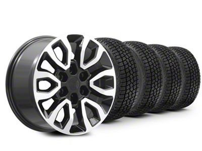 17x8.5 Raptor Style & 34in Milestar All-Terrain Patagonia AT/R Tire Package (15-20 F-150)