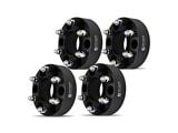 2-Inch 6-Lug Wheel Spacers; Black; Set of Four (04-14 F-150)