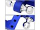 2-Inch Receiver Hitch Adjustable Dual-Ball Mount; 6-Inch Drop; Blue (Universal; Some Adaptation May Be Required)
