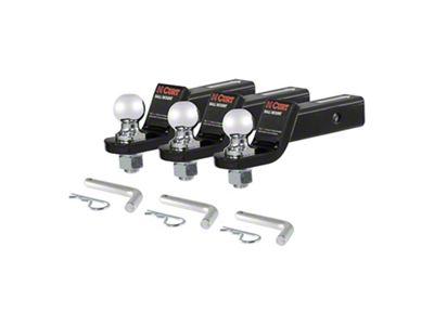 2-Inch Receiver Hitch Loaded Ball Mounts with 2-Inch Balls; 2-Inch Drop (Universal; Some Adaptation May Be Required)