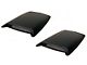 2-Piece Eclipse Hood Scoops; Smooth Black; Large (97-08 F-150)