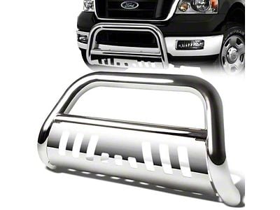 3-Inch Bull Bar; Chrome (04-20 F-150, Excluding Raptor)