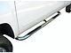 3-Inch Round Side Step Bars; Stainless Steel (15-24 F-150 Regular Cab)