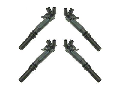 4-Piece Ignition Coil Set; Passenger Side (10-14 6.2L F-150)