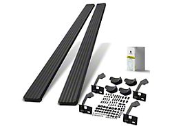 5-Inch Aluminum Running Boards; Textured Black (04-14 F-150 SuperCab)