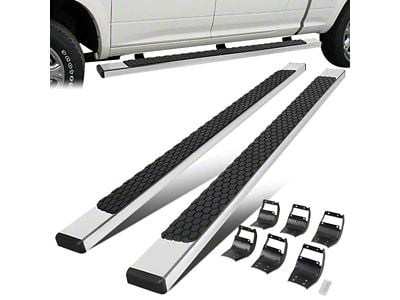 5-Inch Honeycomb Step Running Boards; Stainless Steel (15-24 F-150 SuperCrew)