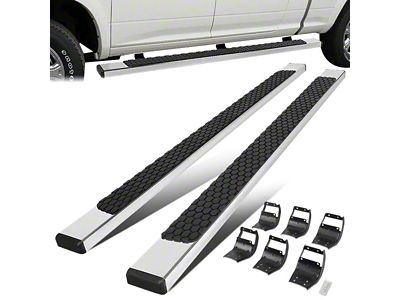 5-Inch Honeycomb Step Running Boards; Stainless Steel (15-20 F-150 SuperCab)