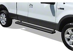 5-Inch iStep Running Boards; Black (04-08 F-150 SuperCab)