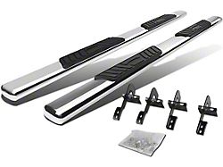 5-Inch Nerf Side Step Bars; Stainless Steel (04-08 F-150 SuperCab)