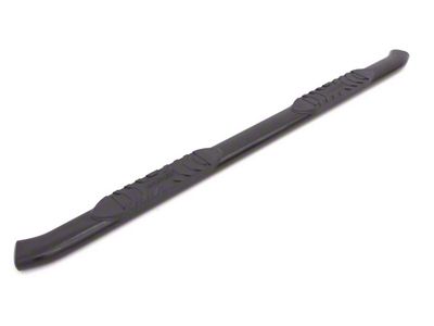 5-Inch Oval Curved Nerf Side Step Bars; Black (15-25 F-150 SuperCab)