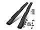 5-Inch Oval Straight Side Step Bars; Black (09-14 F-150 SuperCab)