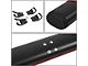 5-Inch Running Boards; Black and Red (15-20 F-150 SuperCrew)