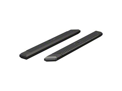 5.50-Inch AdvantEDGE Side Step Bars without Mounting Brackets; Carbide Black (15-24 F-150 SuperCrew)