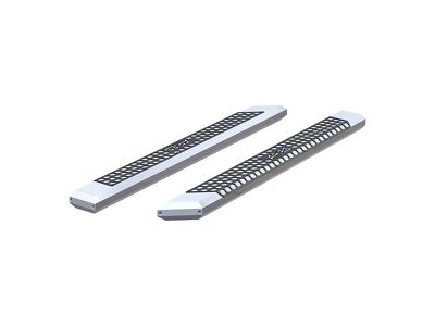 5.50-Inch AdvantEDGE Side Step Bars without Mounting Brackets; Chrome (04-24 F-150 SuperCab)