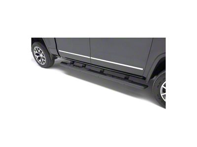 5.50-Inch AscentStep Running Boards without Mounting Brackets; Carbide Black (15-24 F-150 SuperCrew)