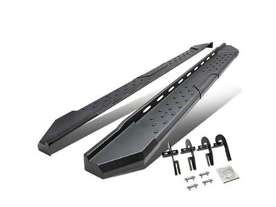 5.50-Inch Running Boards; Matte Black (09-14 F-150 SuperCab)