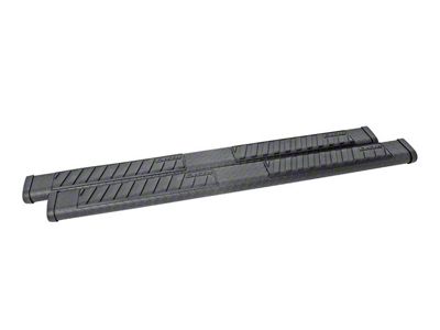 6-Inch BlackTread Side Step Bars without Mounting Brackets; Textured Black (09-24 F-150 SuperCab)