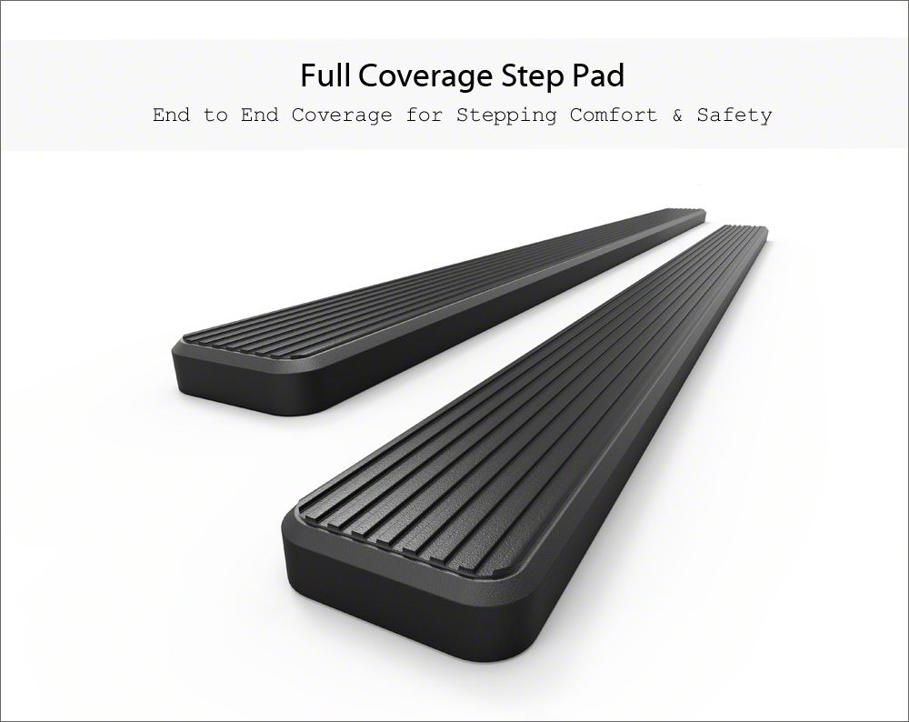 F-150 6-Inch iStep Running Boards; Black (04-08 F-150 Regular Cab ...