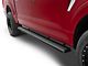 6-Inch iStep SS Running Boards; Black (15-25 F-150 SuperCrew)