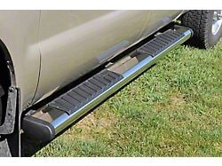 6-Inch Oval Tube Step Side Step Bars without Mounting Brackets; Stainless Steel (09-24 F-150 SuperCab)