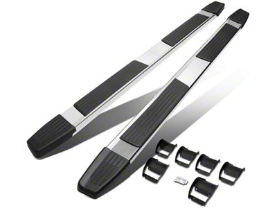 6-Inch Running Boards; Stainless Steel (15-24 F-150 SuperCab)