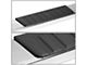 6-Inch Wide Flat Running Boards; Chrome/Black (04-14 F-150 SuperCab)