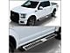 6-Inch Wide Running Boards; Silver (04-14 F-150 SuperCrew)