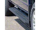 6.50-Inch RidgeStep Running Boards without Mounting Brackets; Textured Black (04-25 F-150 SuperCrew)