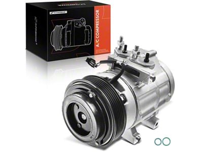 A/C Compressor with Clutch and Pulley (07-14 V8 F-150, Excluding 5.0L)