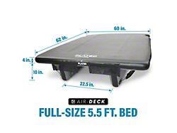 Air-Deck Raised Platform; Full-Short (01-25 F-150 w/ 5-1/2-Foot Bed)