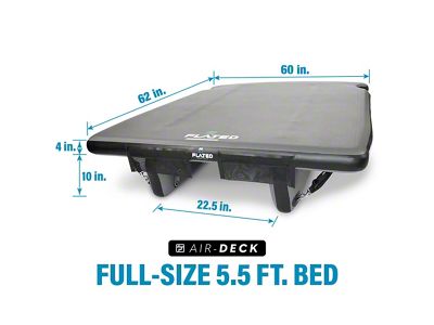 Air-Deck Raised Platform; Full-Short (01-25 F-150 w/ 5-1/2-Foot Bed)