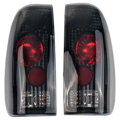 F-150 Altezza Performance Tail Lights; Black Housing; Smoked Lens (97 ...