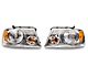 Amber Crystal Headlights; Chrome Housing; Clear Lens (04-08 F-150)