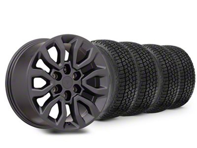 18x9 Raptor Style Wheel & 33in Milestar All-Terrain Patagonia AT/R Tire Package (15-20 F-150)