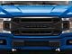 American Modified Armor Upper Replacement Grille with LED Off-Road Lights; Black (18-20 F-150, Excluding Raptor)