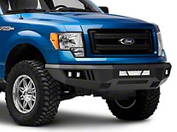 Armour Front Bumper with LED Lights; Black (09-14 F-150, Excluding Raptor)