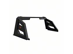 Armour Roll Bar with 50-Inch LED Light Bar Mounting Brackets; Black (09-25 F-150 Styleside)