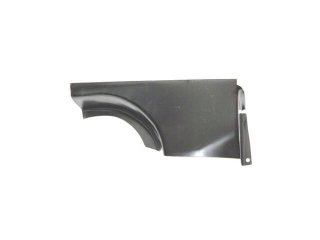 Replacement B-Pillar Body Panel Patch; Front Section; Driver Side (97-98 F-150)