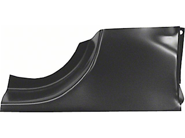 Replacement B-Pillar Body Panel Patch; Front Section; Passenger Side (97-98 F-150)