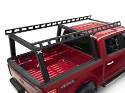 Base K2 Over Cab Rack; Black (01-25 F-150 w/ 5-1/2-Foot Bed)