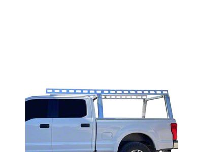 Base K2 Over Cab Rack; Silver (97-24 F-150 w/ 8-Foot Bed)