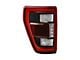 Black Appearance Package OE Style LED Tail Light; Chrome Housing; Red/Clear Lens; Driver Side (21-23 F-150 w/ Factory LED BLIS Tail Lights)
