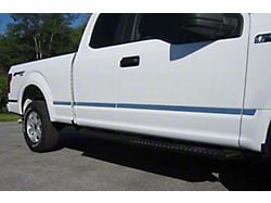 Body Molding Insert Trim; Stainless Steel (15-20 F-150)