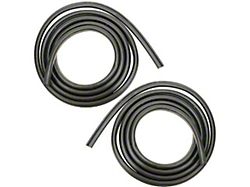 Body Mounted Door Weatherstrip Seals; Front (97-03 F-150 Regular Cab, SuperCrew)