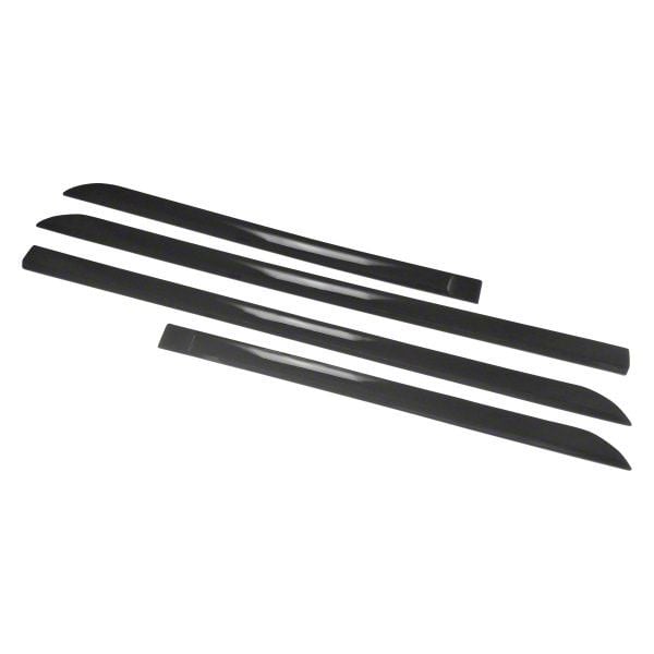 F-150 Body Side Moldings; Gloss Black (09-20 F-150) - Free Shipping