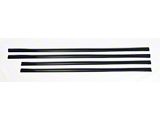 Chrome Delete Body Side Moldings; Gloss Black (15-20 F-150)