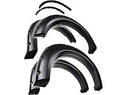 Bolt-Riveted Style Fender Flares; Smooth Matte Black (09-14 F-150 Styleside, Excluding Raptor)