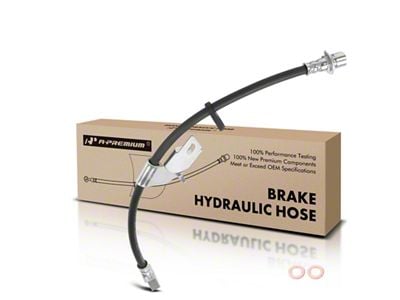 Brake Hydraulic Hose; Front Driver Side (2010 F-150; 2011 F-150, Excluding King Ranch, Platinum & Raptor)