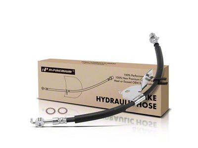 Brake Hydraulic Hose; Front Passenger Side (15-19 F-150)